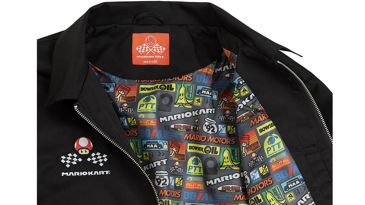 Mario Kart™ Flight Jacket - Nintendo Official Site